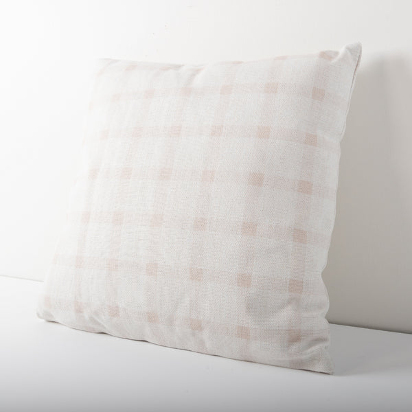 Kaisercraft K&Co Printed Cushion - Cream Check