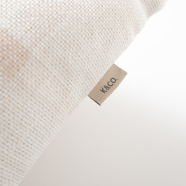 Kaisercraft K&Co Printed Cushion - Cream Check