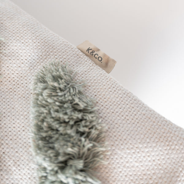 Kaisercraft K&Co Texture Cushion - Sage Diamond