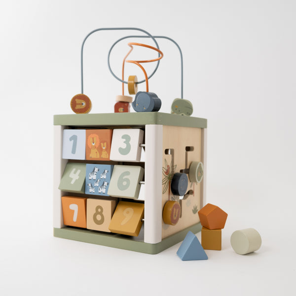 Kaisercraft K Mini Baby Wooden Toys - Wooden Cube