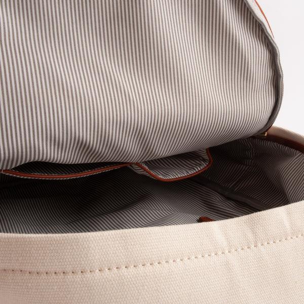 Kaisercraft Kaiser Canvas Backpack - CREAM