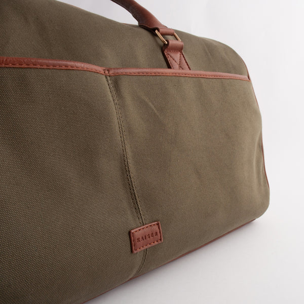 Kaisercraft Kaiser Canvas Overnight Bag - KHAKI