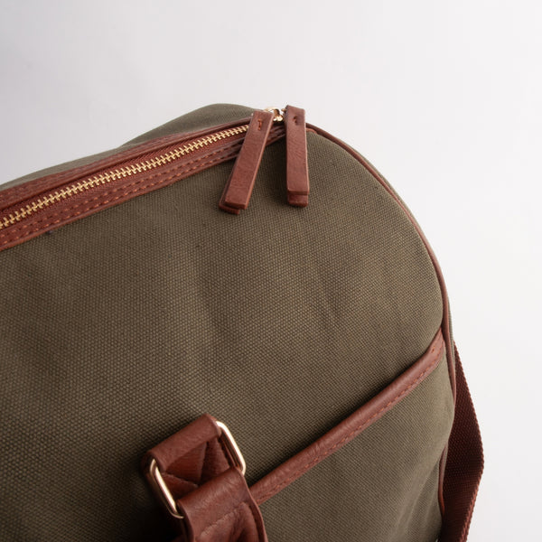 Kaisercraft Kaiser Canvas Overnight Bag - KHAKI