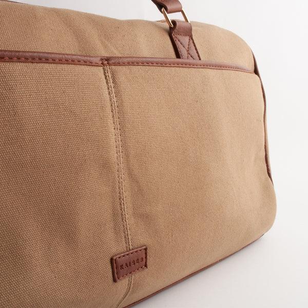 Kaisercraft Kaiser Canvas Overnight Bag - MID BROWN