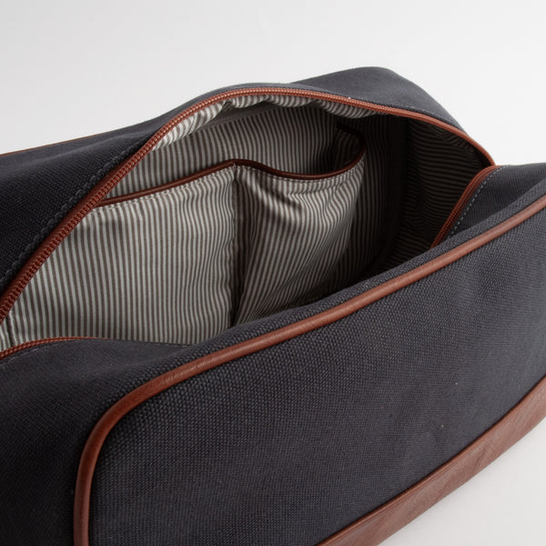 Kaisercraft Kaiser Canvas Toiletry Bag - NAVY