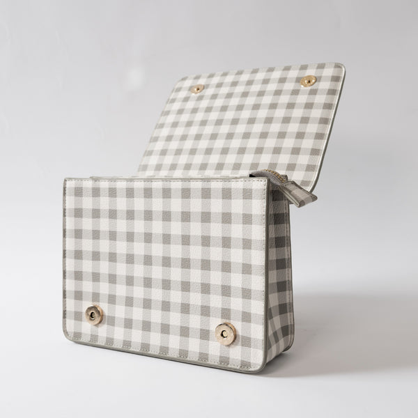 Kaisercraft Kaiser Classic Side Bag - Sage Gingham