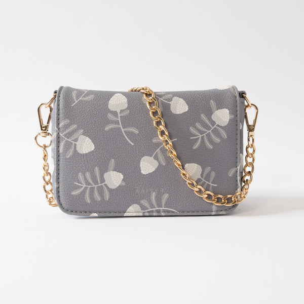 Kaisercraft Kaiser Mini Side Bag - Grey Waratah