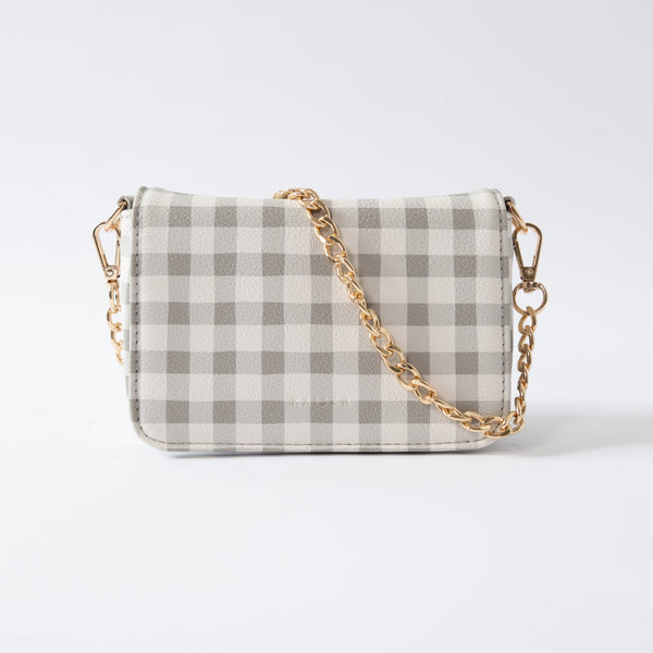 Kaisercraft Kaiser Mini Side Bag - Sage Gingham