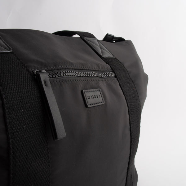 Kaisercraft Kaiser Nylon Overnight Bag - BLACK