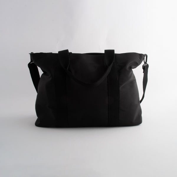 Kaisercraft Kaiser Nylon Overnight Bag - BLACK