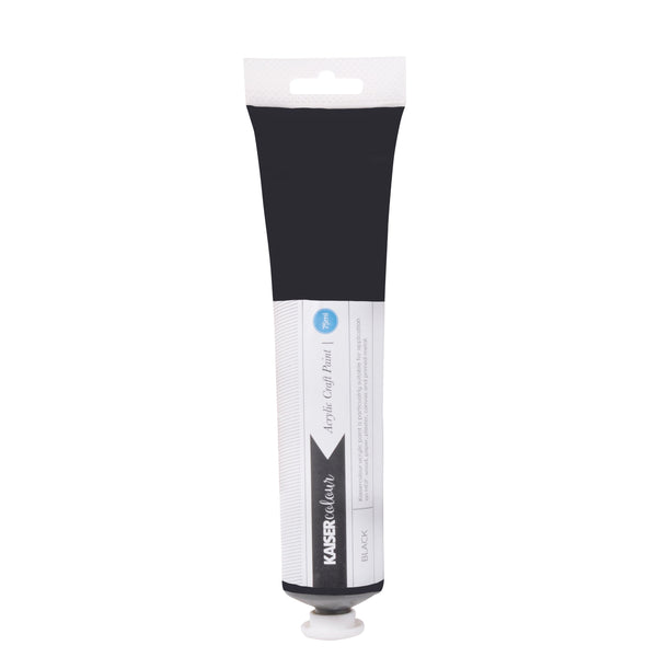 kaisercraft Kaisercolour Acrylic Craft Paint - BLACK