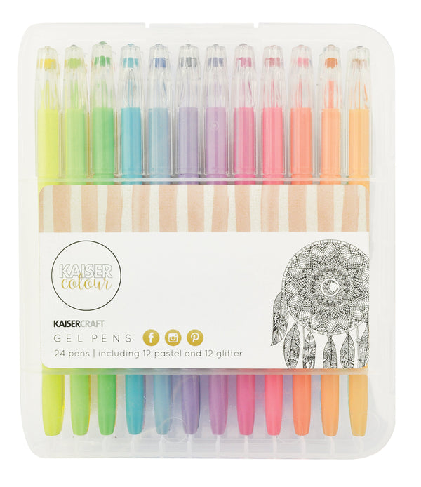 kaisercraft Kaisercolour Gel Pens 24pk
