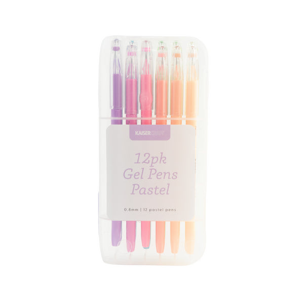 kaisercraft Kaisercolour Pastel Gel Pens 12pk