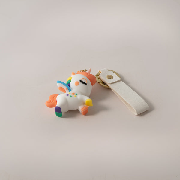Kaisercraft Keychain 3D Unicorn - WHITE