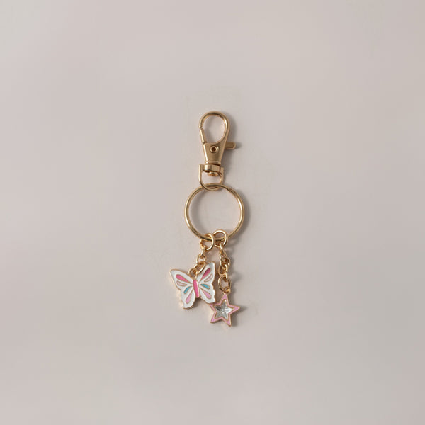 kaisercraft Keychain Enamel Butterfly/Star