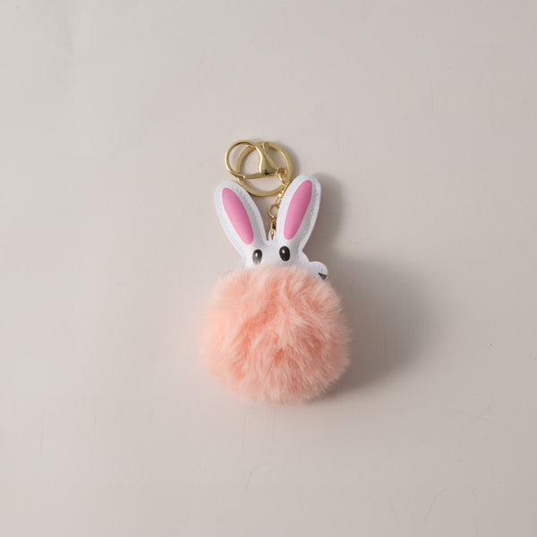 kaisercraft Keychain Pom Pom Buddy - BUNNY PEACH