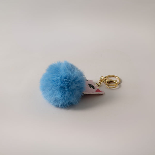 Kaisercraft Keychain Pom Pom Buddy - CAT BLUE