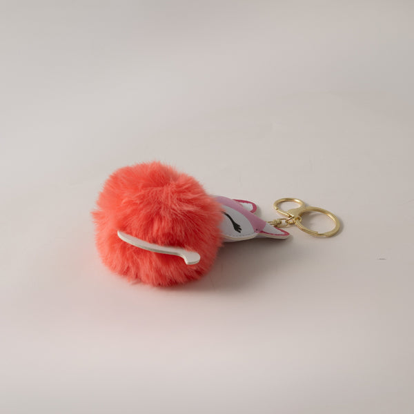 Kaisercraft Keychain Pom Pom Buddy - FOX PINK