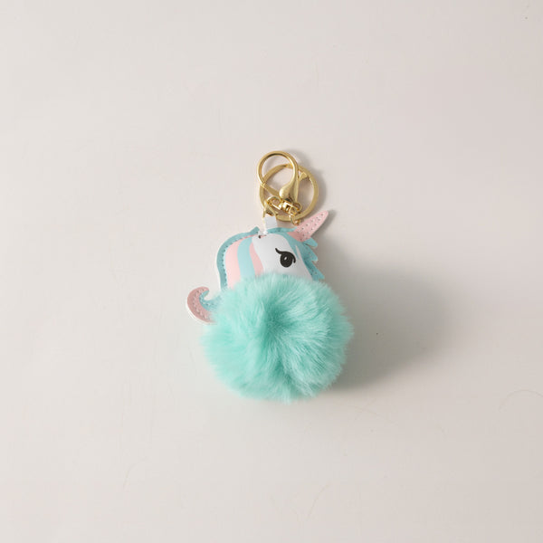 kaisercraft Keychain Pom Pom Buddy - UNICORN GREEN