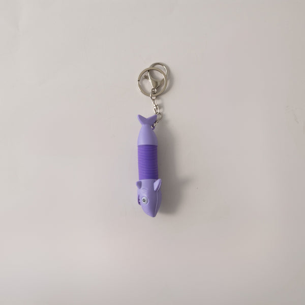 kaisercraft Keychain Pop Tube - SHARK PURPLE