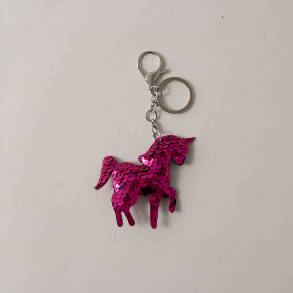 kaisercraft Keychain Sequin Unicorn - BRIGHT PINK