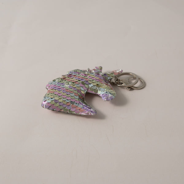 Kaisercraft Keychain Sequin Unicorn Head - PINK