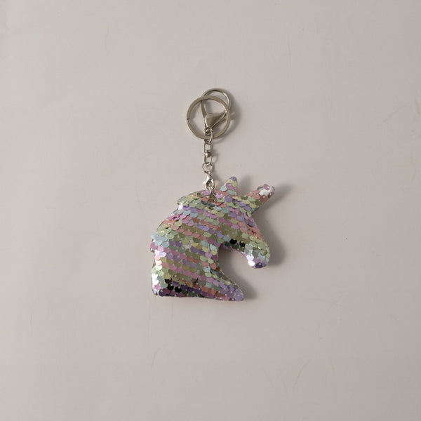 kaisercraft Keychain Sequin Unicorn Head - PINK