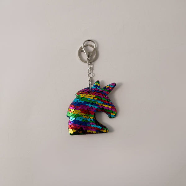 kaisercraft Keychain Sequin Unicorn Head - RAINBOW