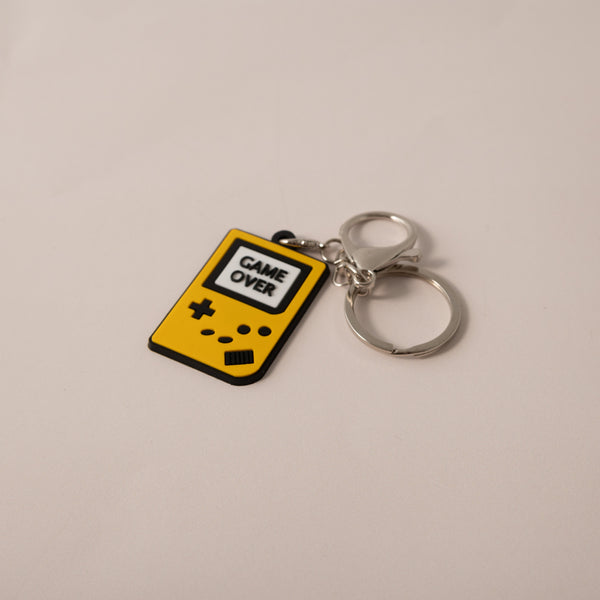 Kaisercraft Keychain Silicone - YELLOW GAME OVER