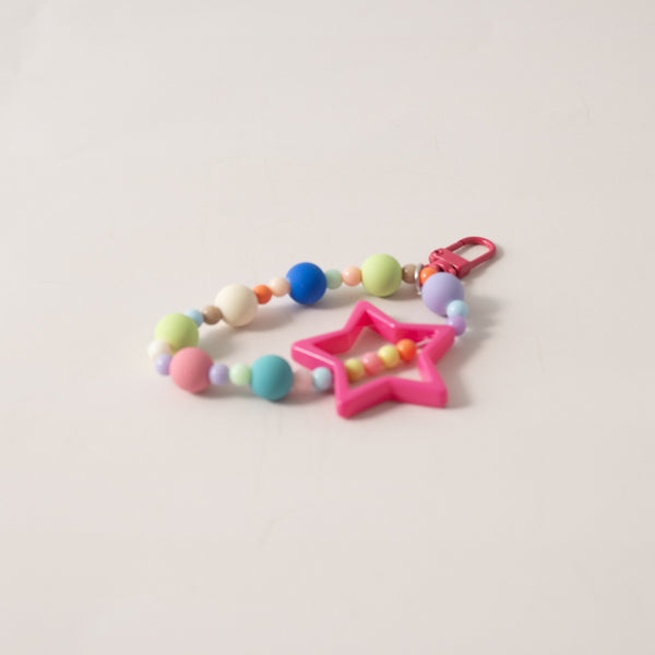 Kaisercraft Keychain Star Bead - PINK