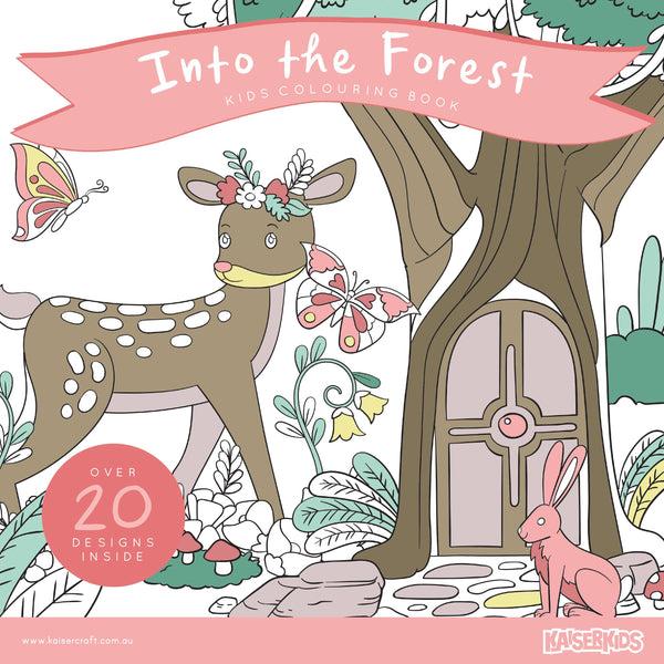 kaisercraft Kids Colouring Book - Into the Forest