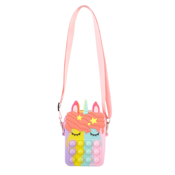 kaisercraft Kids Fidget Bag - UNICORN MULTICOLOUR