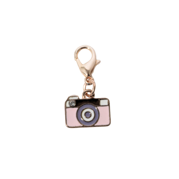 kaisercraft Kids Mini Charm - Rose Gold Camera