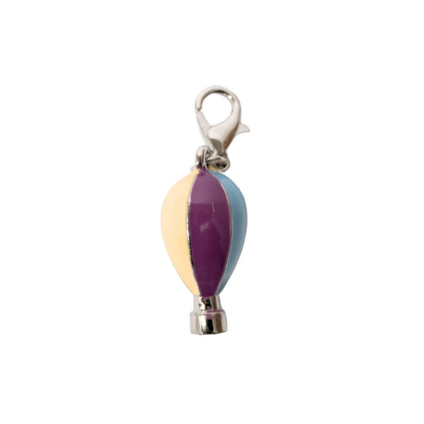 kaisercraft Kids Mini Charm - Silver Hot Air Balloon