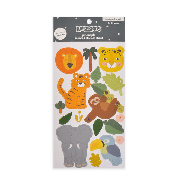 kaisercraft Kids Sticker Sheet Scented - SAFARI