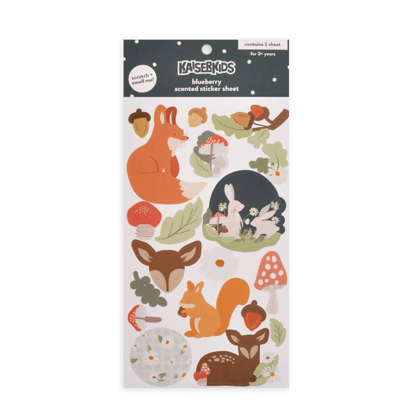 kaisercraft Kids Sticker Sheet Scented - WOODLANDS