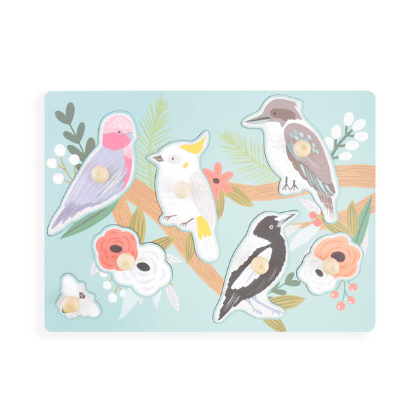 kaisercraft Kids Wooden Puzzle - BIRDS