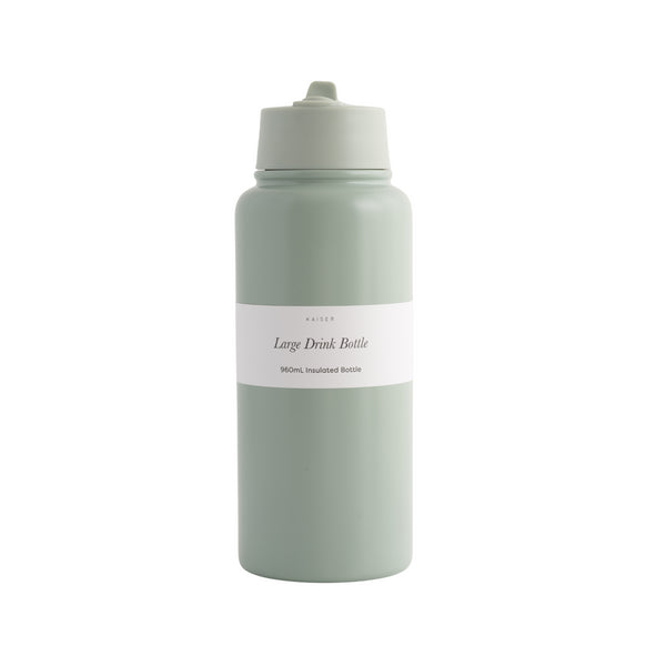 kaisercraft Large Drink Bottle 960Ml - Sage