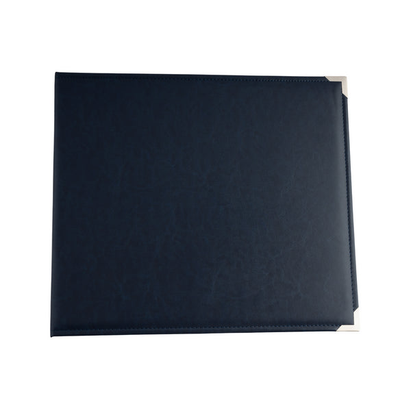kaisercraft Leather D-Ring Album - Navy