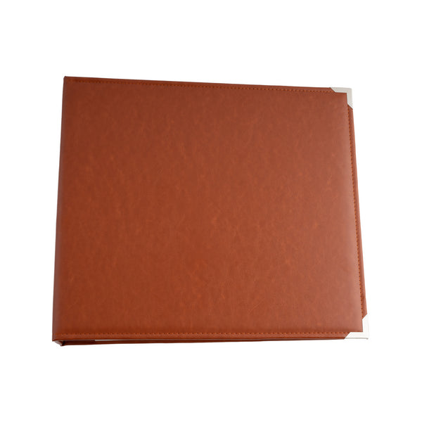 kaisercraft Leather D-Ring Album - Tan