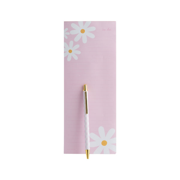 kaisercraft List Notepad With Pen - Sunny