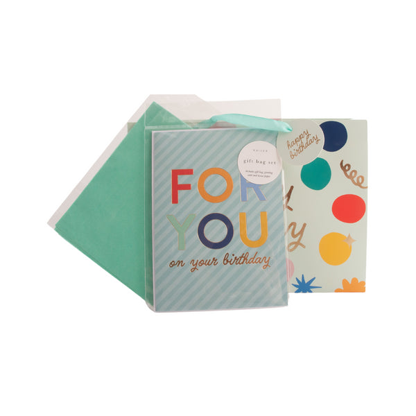 kaisercraft Medium Gift Bag Set - Confetti Pop