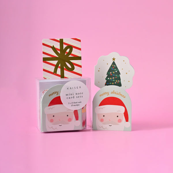 kaisercraft Mini Christmas Notecard Set - Be Merry