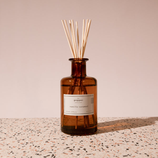 Kaisercraft Pepper 200ml Diffuser - Vanilla Caramel
