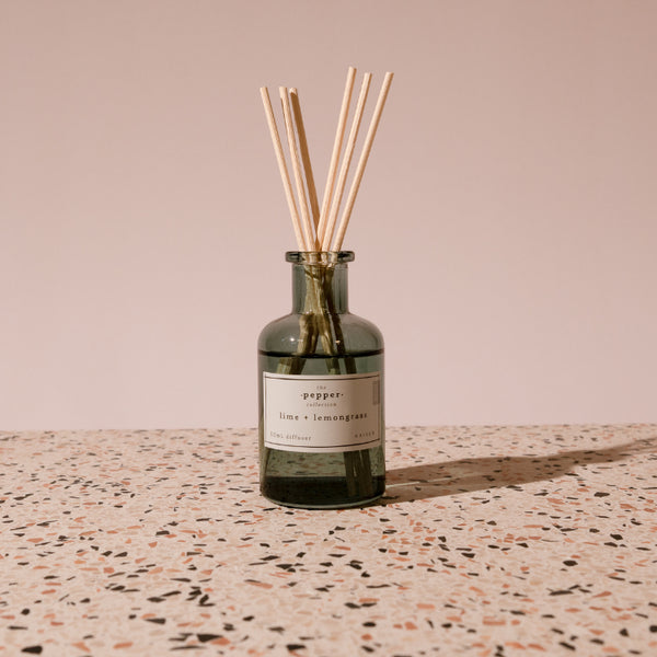 Kaisercraft Pepper 50ml Diffuser - Lime & Lemongrass