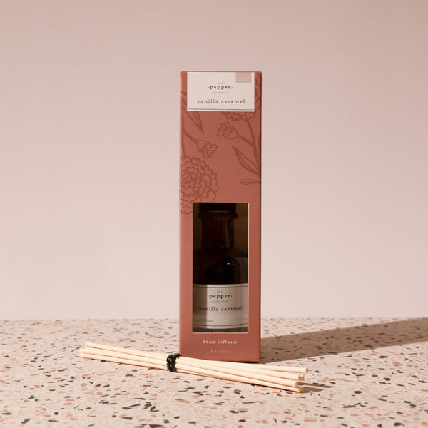 Kaisercraft Pepper 50ml Diffuser - Vanilla Caramel