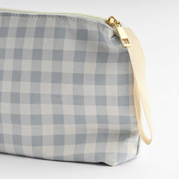 Kaisercraft Printed Make Up Bag Large - GINGHAM
