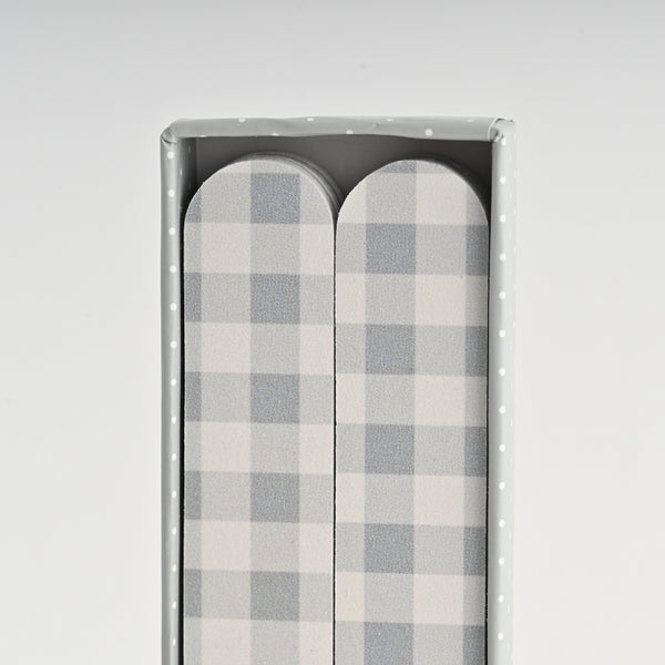 Kaisercraft Printed Nail File - GINGHAM