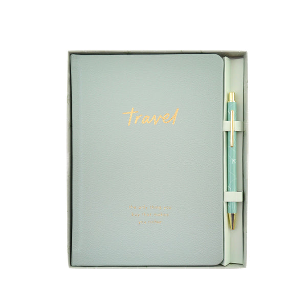 kaisercraft Prompted Journal with Pen - Travel