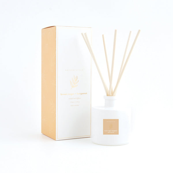 kaisercraft Reed Diffuser - BROWN SUGAR & BERGAMOT